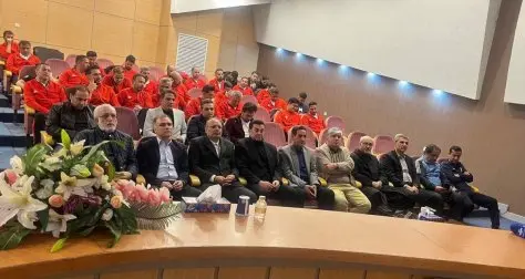 حضور رئیس هیات فوتبال استان تهران در اختتامیه کلاس B آسیا حضور رئیس هیات فوتبال استان تهران در اختتامیه کلاس B آسیا