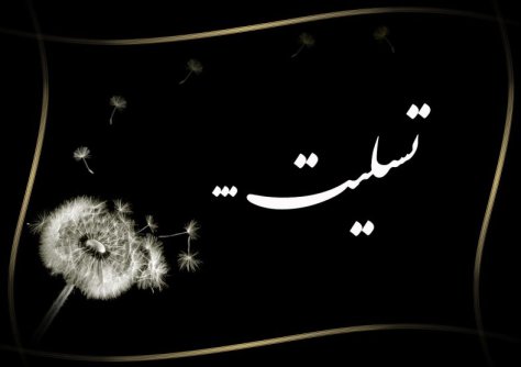 پیام تسلیت به عباس چناری پیام تسلیت به عباس چناری
