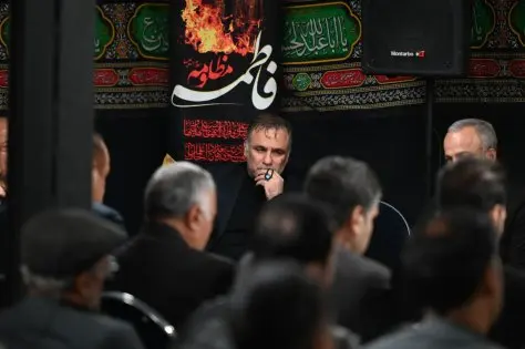 حضور اهالی ورزش در مراسم سوگواری شهادت حضرت فاطمه(س) حضور اهالی ورزش در مراسم سوگواری شهادت حضرت فاطمه(س)