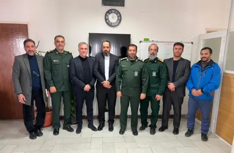 نشست دکتر ماجدی با رییس تربیت بدنی سپاه محمد رسول الله ص تهران بزرگ نشست دکتر ماجدی با رییس تربیت بدنی سپاه محمد رسول الله ص تهران بزرگ