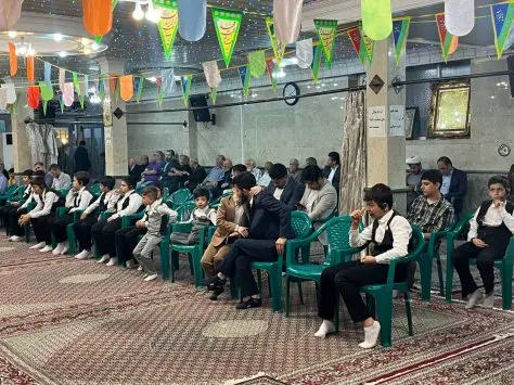 برگزاری مراسم شب میلاد امام رضا(ع) در حسینیه فاطمیه(س) برگزاری مراسم شب میلاد امام رضا(ع) در حسینیه فاطمیه(س)