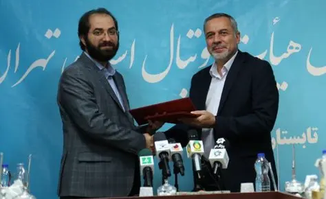 نشست خبری مشترک دکتر شیرازی و رئیس شبکه امید نشست خبری مشترک دکتر شیرازی و رئیس شبکه امید