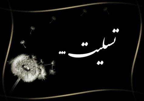 پیام تسلیت به هوشنگ نصیرزاده پیام تسلیت به هوشنگ نصیرزاده