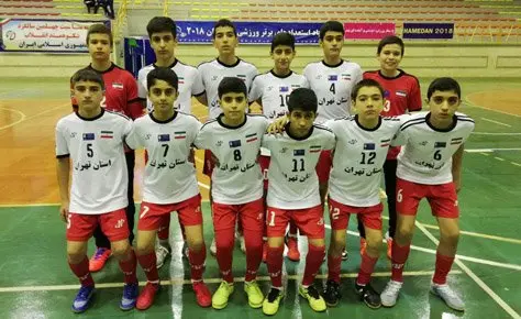 تهران در جمع 4 تیم برتر المپیاد فوتسال کشور تهران در جمع 4 تیم برتر المپیاد فوتسال کشور