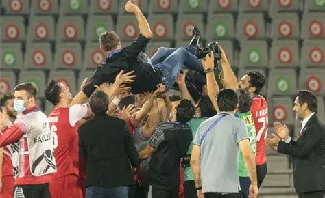 پیام تبریک هیات فوتبال به مناسبت صعود پرسپولیس به فینال آسیا پیام تبریک هیات فوتبال به مناسبت صعود پرسپولیس به فینال آسیا