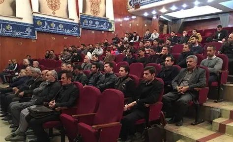 مراسم یادبود حکمت شعار داور قدیمی فوتبال برگزار شد مراسم یادبود حکمت شعار داور قدیمی فوتبال برگزار شد