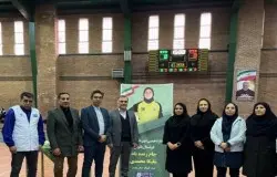 گرامی داشت یاد ملیکا محمدی درهفته اول لیگ فوتسال بانوان