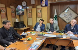 حضورمیرشاد ماجدی در نشست ورزش حزب مؤتلفه اسلامی