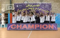 قهرمانی تیم فوتسال آینده سازان کیان پایتخت در لیگ فوتسال