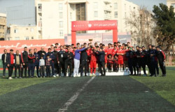جام قهرمانی سوپرجام لیگ برتر بر دستان نونهالان پرسپولیس