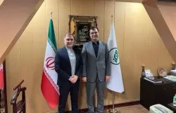 نشست صمیمانه دکتر ماجدی با مدیرعامل بیمه البرز