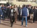 مراسم تشییع پیکر اکبر افتخاری برگزار شد