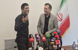 امضای تفاهم نامه همکاری هیات فوتبال استان تهران و فدراسیون کشتی
