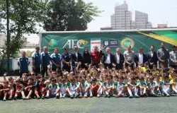 بازدید ماجدی و نماینده AFC از فستیوال نونهالان استان تهران
