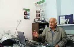 دیدار صمیمی میرشاد ماجدی و پیشکسوت عکاسی