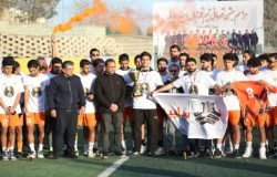 مراسم قهرمانی تیم امید سایپا در لیگ برتر+گزارش تصویری