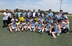 قهرمانی آریا جاوید پاکدشت در لیگ نوجوانان توابع استان تهران