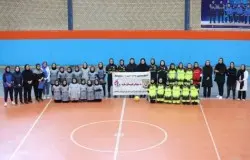 برگزاری تورنمنت زیر 12 سال فوتسال دختران منطقه شش تهران
