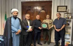 دیدار صمیمانه امیر«فولادی» با سید میرشاد ماجدی