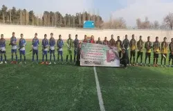 اداى احترام تیم های تهران به سردار شهید قاسم سلیمانى