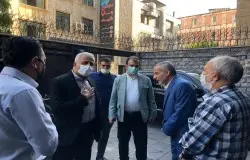 بازدید مدیرکل ورزش و جوانان استان تهران از هیات فوتبال