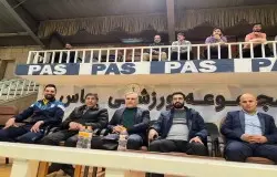حضور دکتر سید میرشاد ماجدی در مسابقات لیگ یک فوتسال کشور
