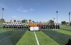 بازیکنان نوجوان سالروز آزادسازی خرمشهر را گرامی داشتند
