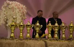 مراسم اختتامیه هیات فوتبال حوزه جنوب شرق برگزار شد