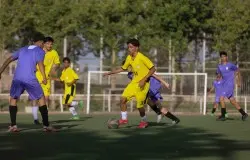 برتری تیم منتخب نوجوانان تهران مقابل تیم نوجوانان فولاد