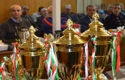 مراسم اهدای جام مسابقات پیشکسوتان استان تهران برگزار شد