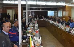 مراسم اهدای جام مسابقات پیشکسوتان استان تهران برگزار شد