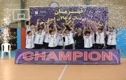 قهرمانی تیم فوتسال آینده سازان کیان پایتخت در لیگ فوتسال