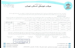 در خصوص گزارش بازی تیم های رابین صالح و ستارگان جی