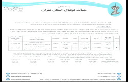 در خصوص گزارش بازی تیم های داماش تهران و داماش پارسه تهران
