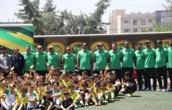 بازدید ماجدی و نماینده AFC از فستیوال نونهالان استان تهران