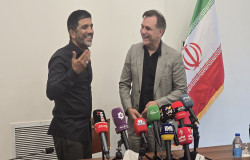 امضای تفاهم نامه همکاری هیات فوتبال استان تهران و فدراسیون کشتی