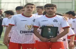 اهدای جام قهرمانی به نونهالان سایپا