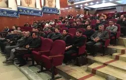 مراسم یادبود حکمت شعار داور قدیمی فوتبال برگزار شد