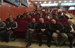 مراسم یادبود حکمت شعار داور قدیمی فوتبال برگزار شد
