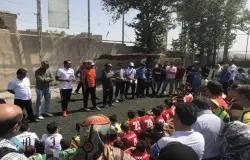 نخستین جلسه تمرین استعدادهای مدارس فوتبال برگزار شد