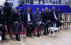 حضور میرشاد ماجدی در اختتامیه لیگ مناطق فوتسال بانوان