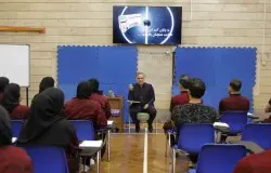 حضور میرشاد ماجدی در کلاس دانش افزایی داوری فوتسال