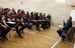 حضور میرشاد ماجدی در کلاس دانش افزایی داوری فوتسال