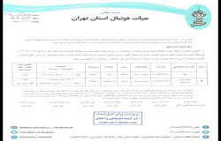 در خصوص بازی تیم های توانا و پاس قوامین
