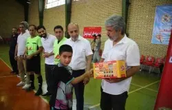 هیات فوتبال شمال شرق میزبان تورنمنت شهدای خدمت